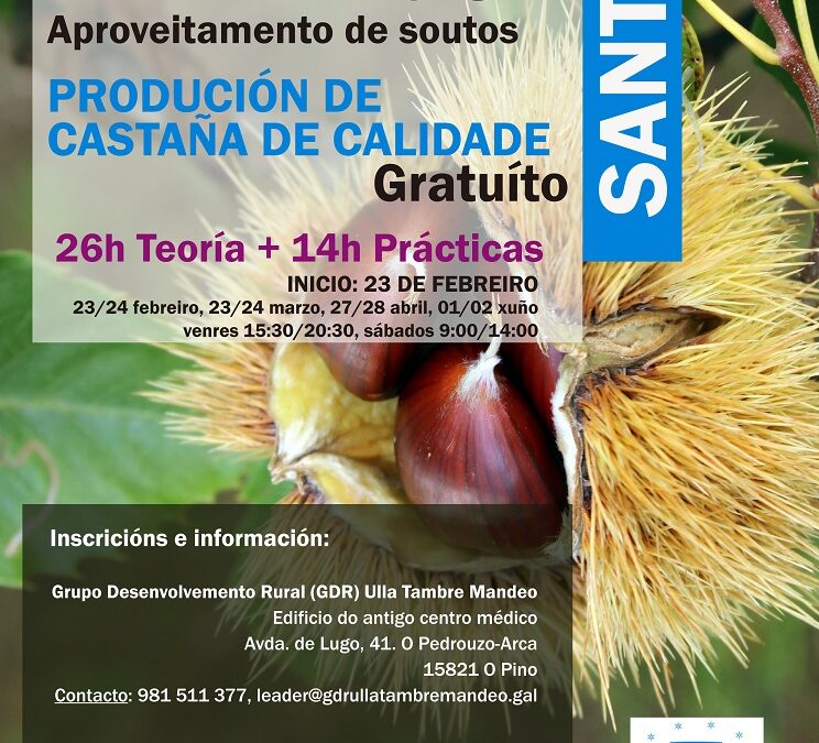 Curso de produción de castaña de calidade