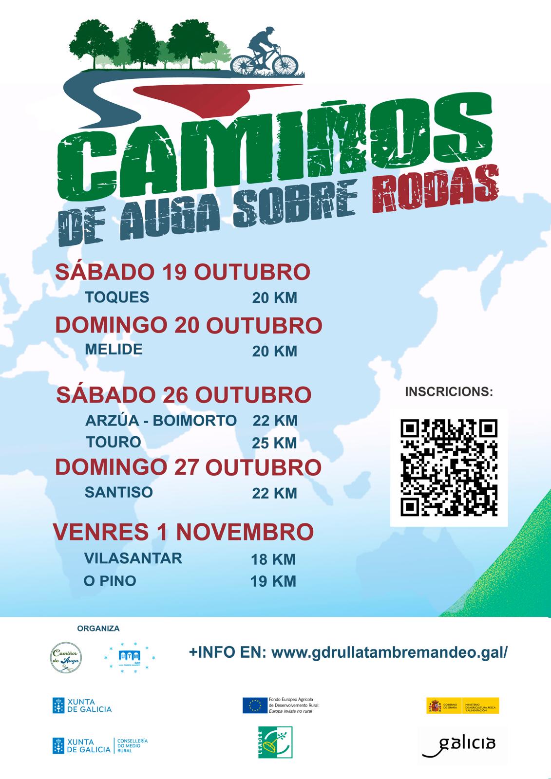 Camiños de auga sobre Rodas