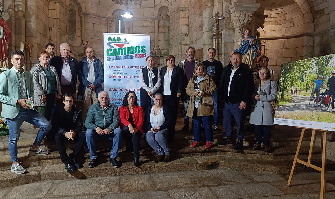 Presentación das rutas cicloturistas “Camiños de Auga sobre rodas”