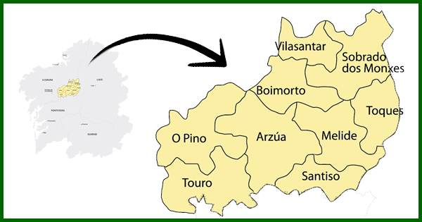 Mapa GDR, Ulla Tambre Mandeo Mapa GDR, Ulla Tambre Mandeo