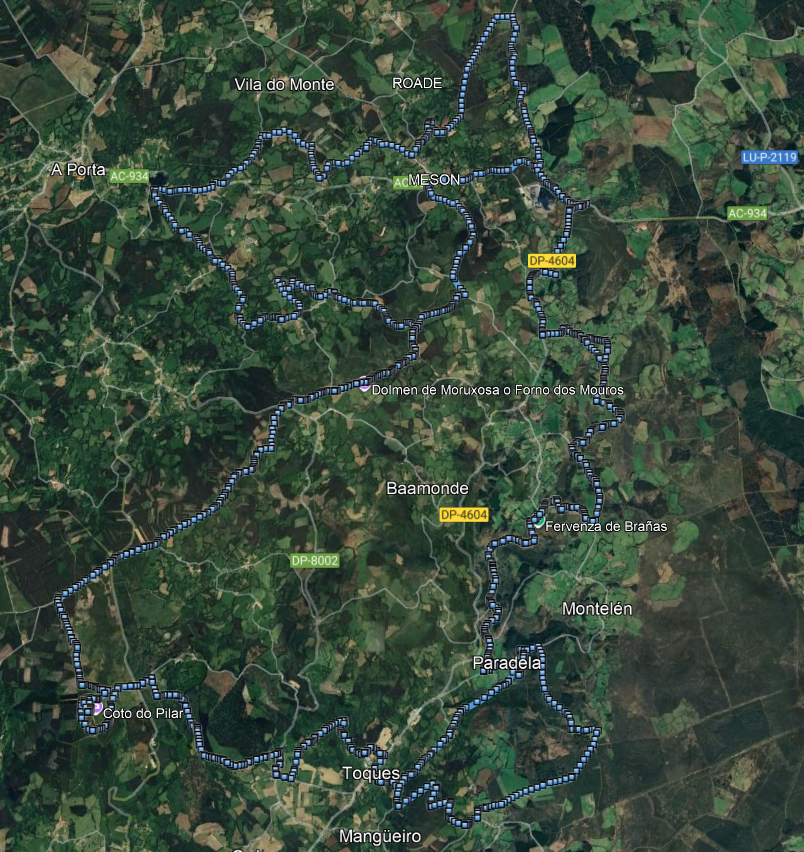 Rutas Toques 27 setembro